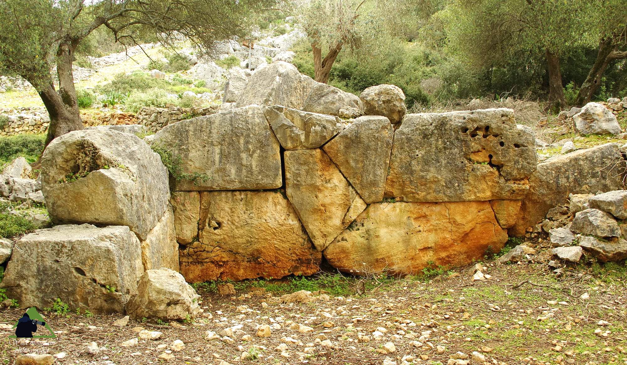 Αρχαία μνημεία της Κεφαλονιάς, Ακρόπολης της Κράννης: Κυκλώπεια τείχη της ακρόπολης της Κράννης