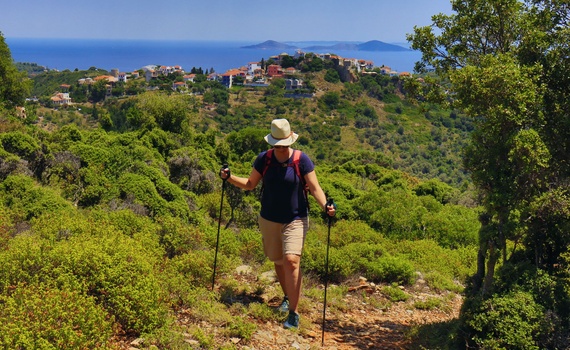 Αλόννησος topoguide: Χώρα Αλοννήσου-Καλόβουλος