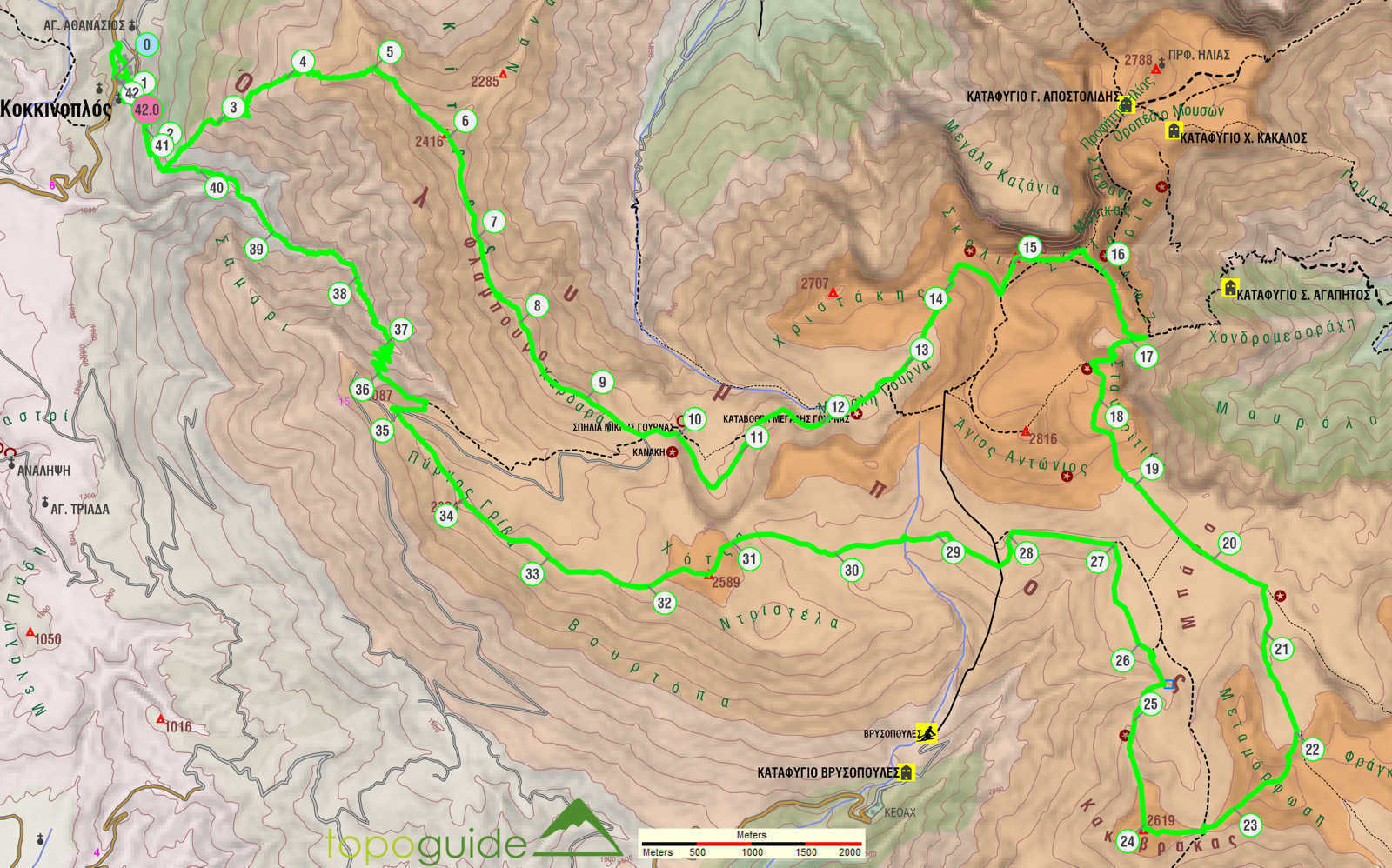 Ο αγώνας Faethon Olympus Marathon