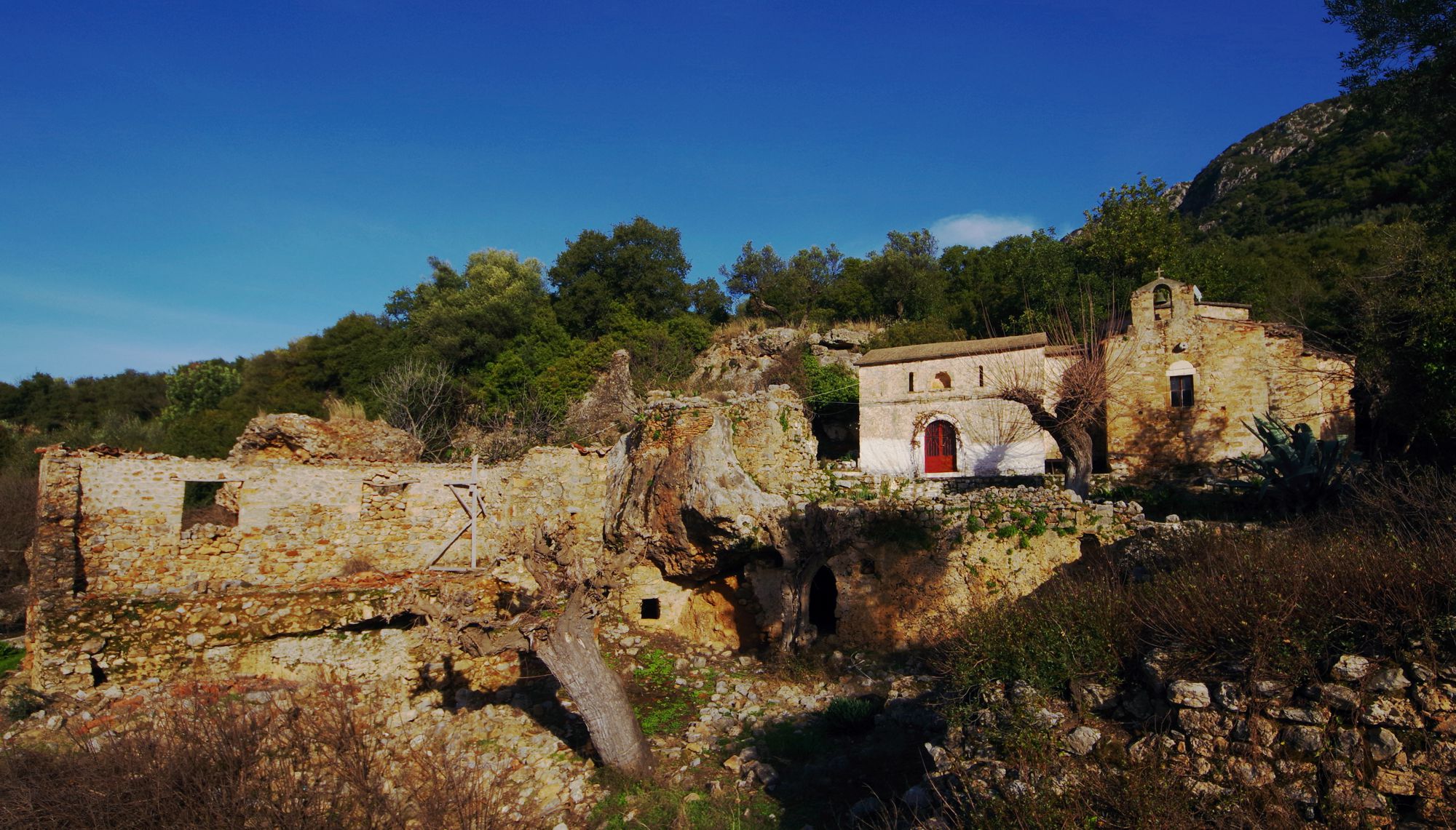 Μάνη-Αβία: Διαδρομή Κάμπος-Σωτηριάνικα. Η Μαρβίνιτσα