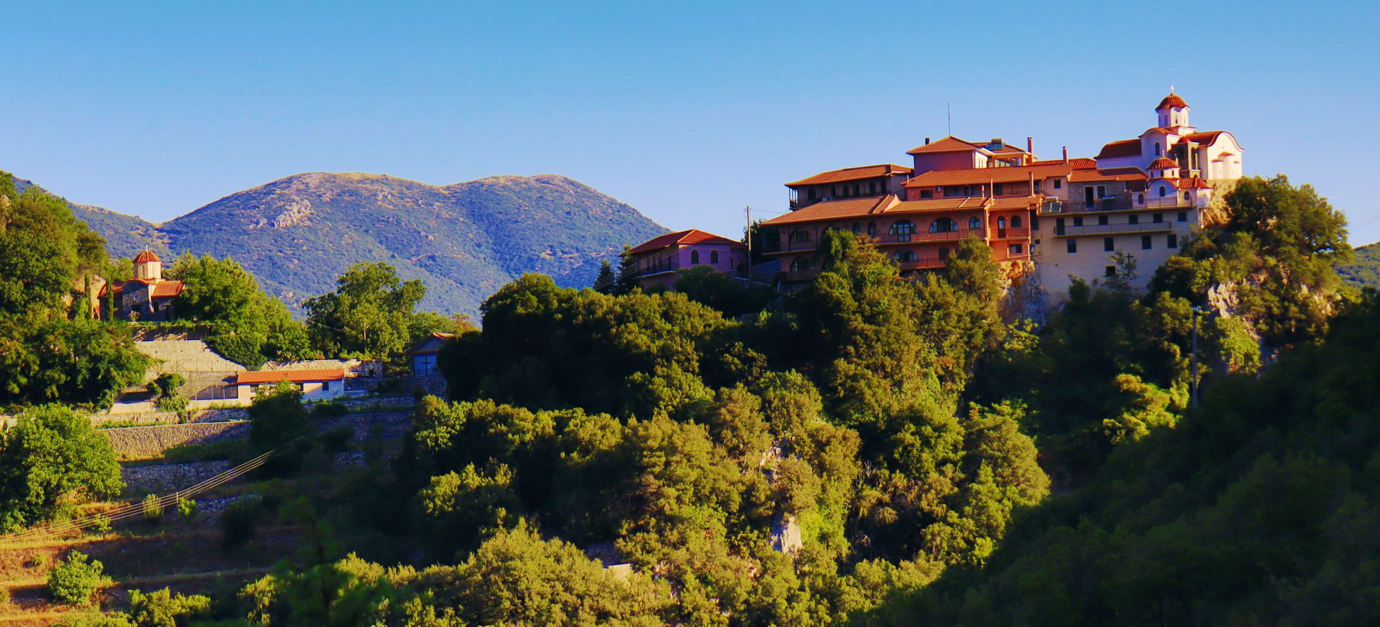 The monasteries of Mt Menalon: Kernitsas monastery