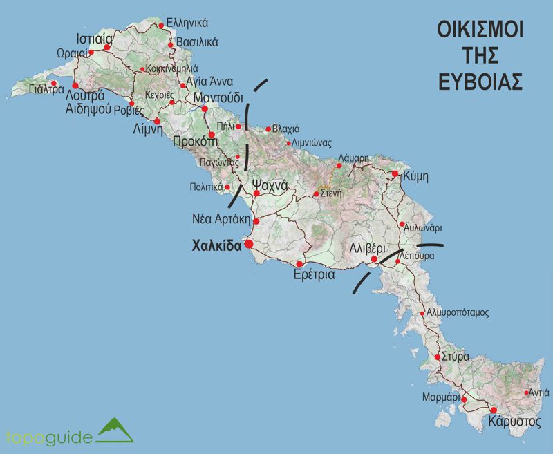 Νότια Εύβοια topoguide