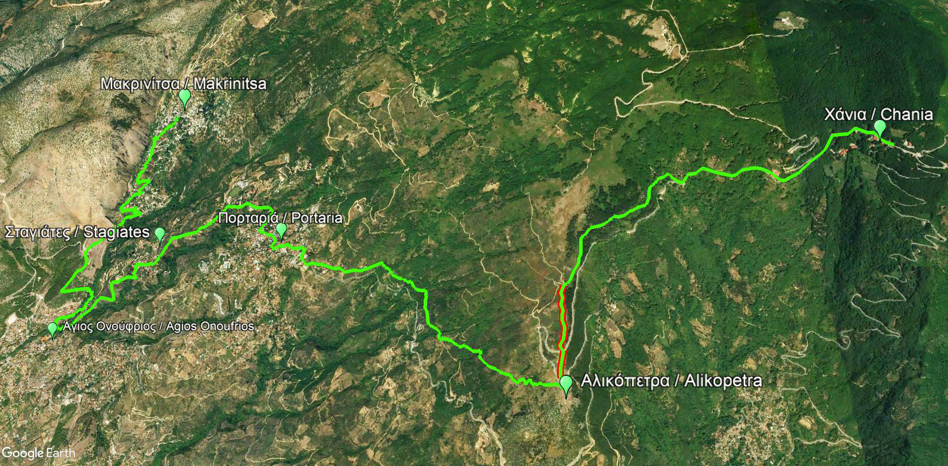 Long Pelion Trail