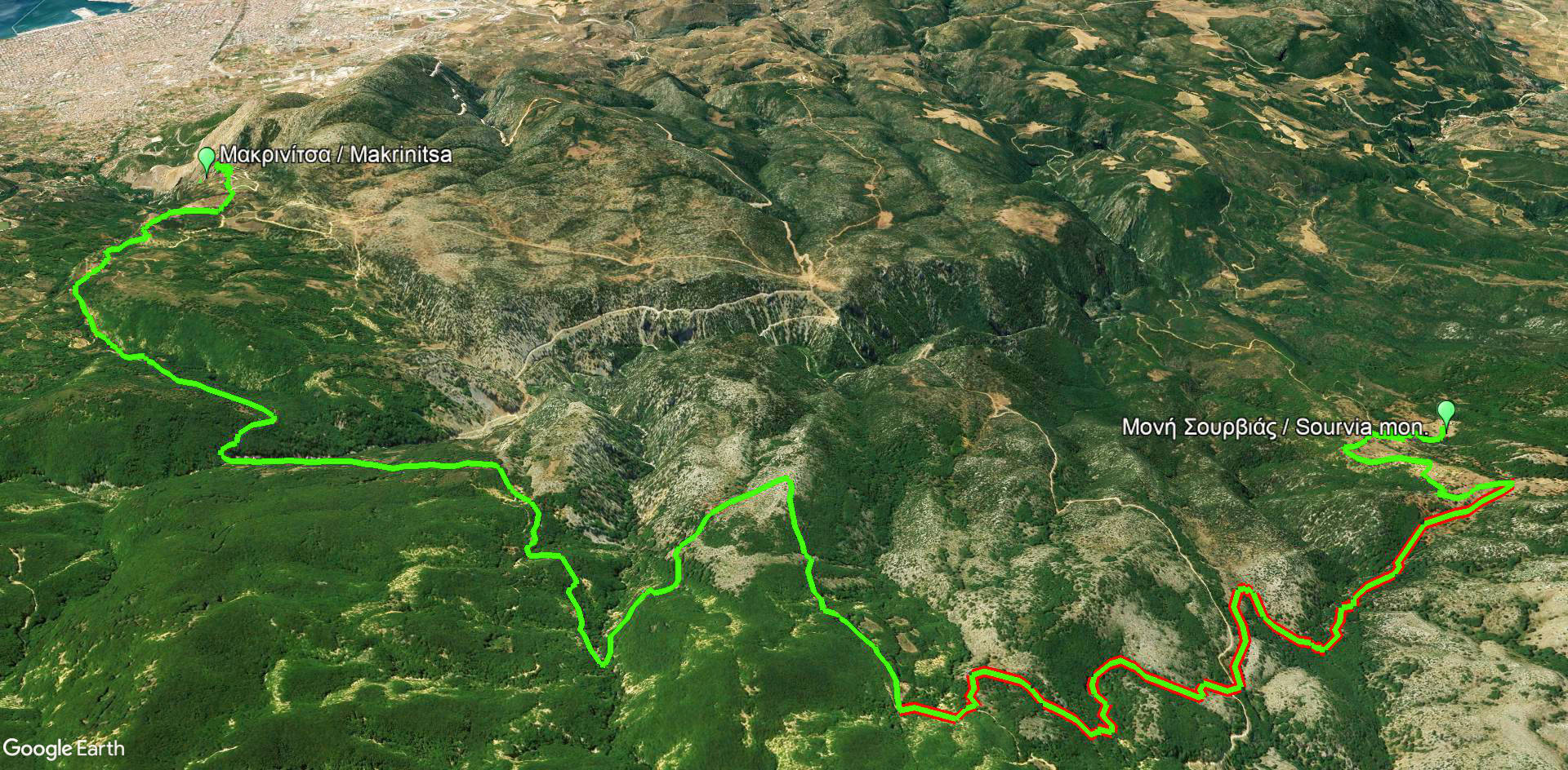 Long Pelion Trail